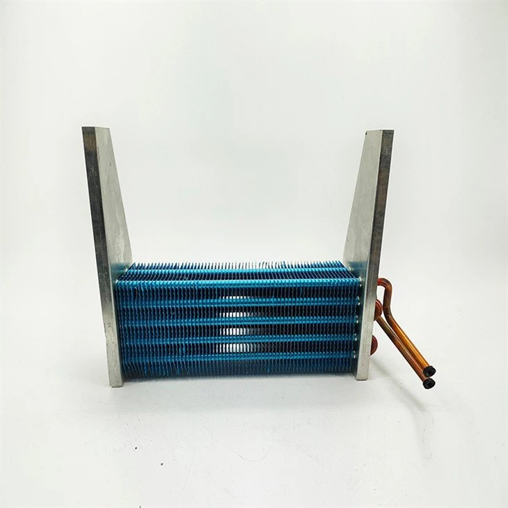 Air Cooled Blue Fin Type Copper Condenser