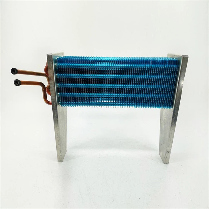 Air Cooled Blue Fin Type Copper Condenser