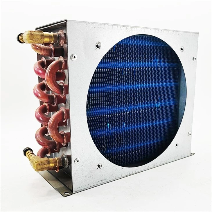 Copper Tube With Aluminum Fins Condenser Coils
