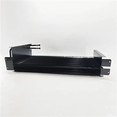 Condensador del sistema de refrigeración de la aleta de aluminio del tubo de cobre