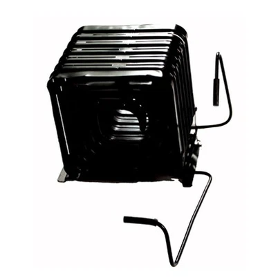 Condensador de alambre sobre tubo multicapa
