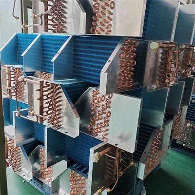 Secador frigorífico Condensador con aletas de tubo de cobre