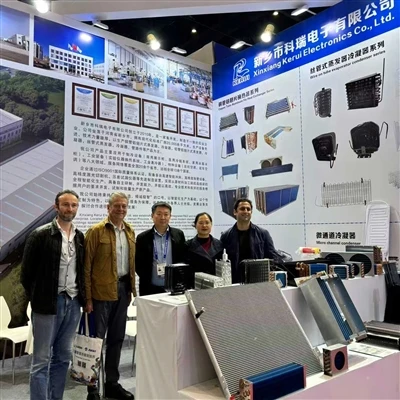 Exhibición de condensadores y evaporadores en la China Refrigeration Expo 2026