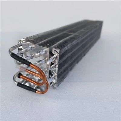 Evaporador de aletas de tubo de aluminio sin escarcha para refrigerador